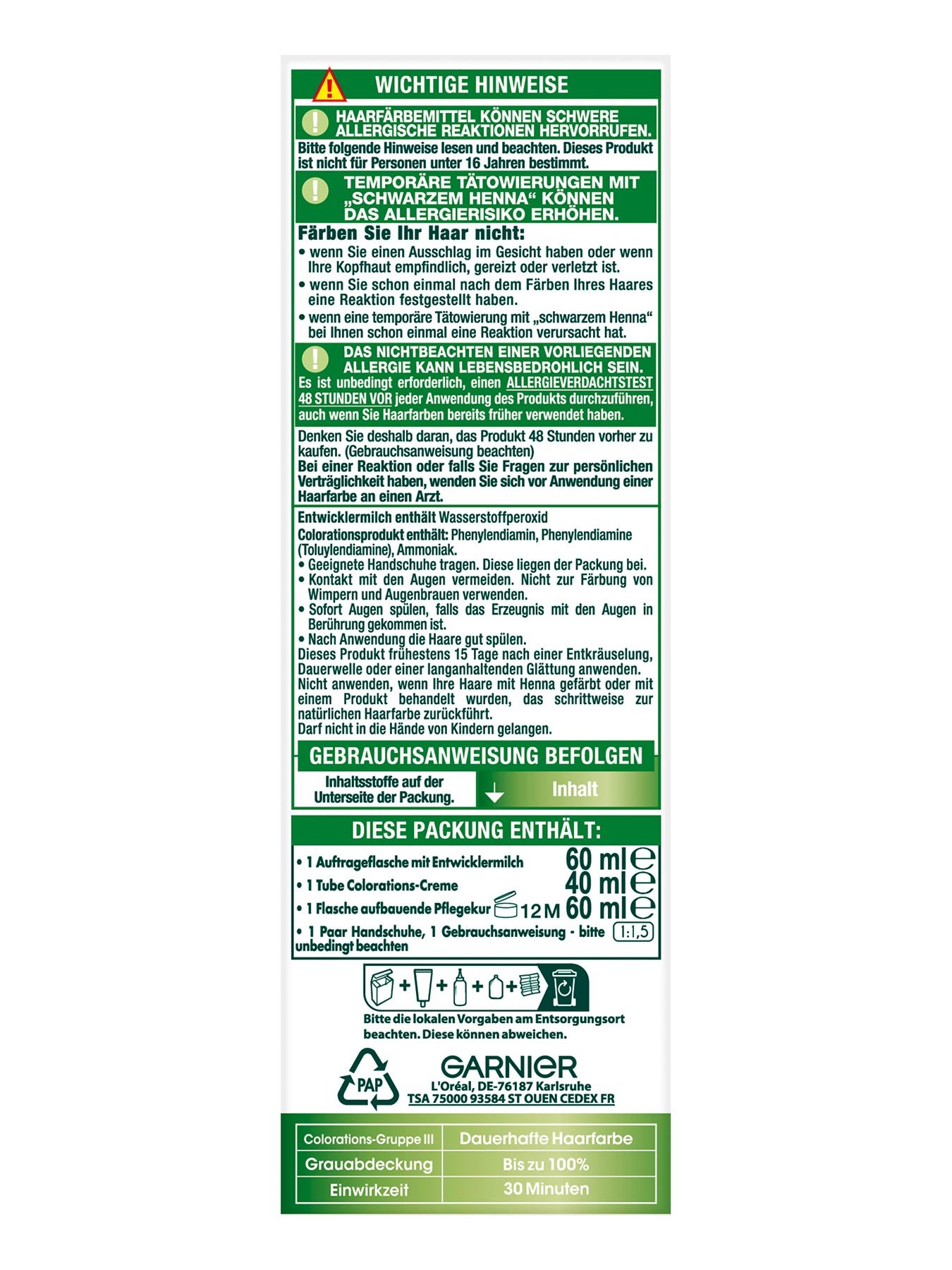 Nutrisse Creme 4 3 Cappucino Goldbraun - Produkt Seitenansicht